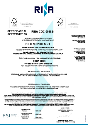 Certificato FSC